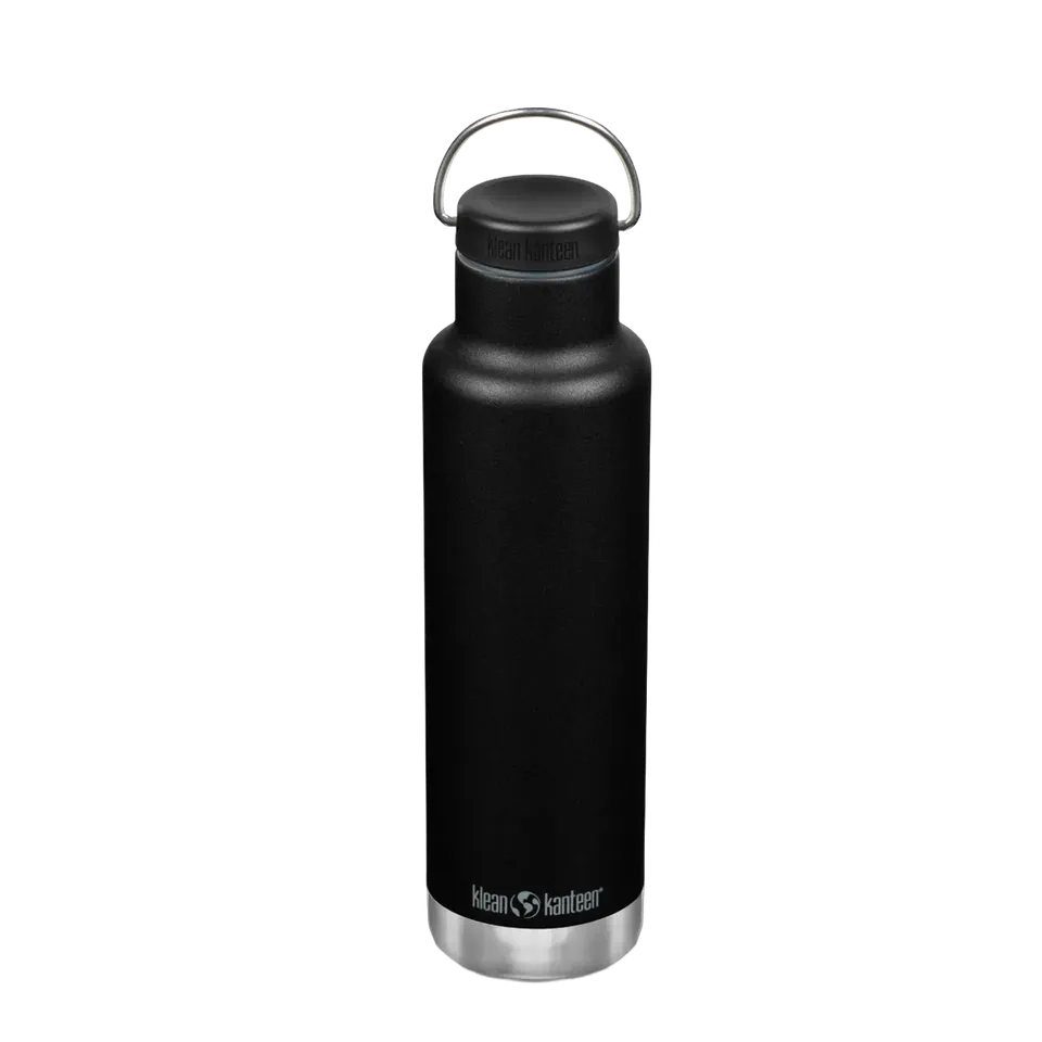 klean-kanteen-classic-isolierflasche-592-ml-mit-loop-cap-edelstahl image 1