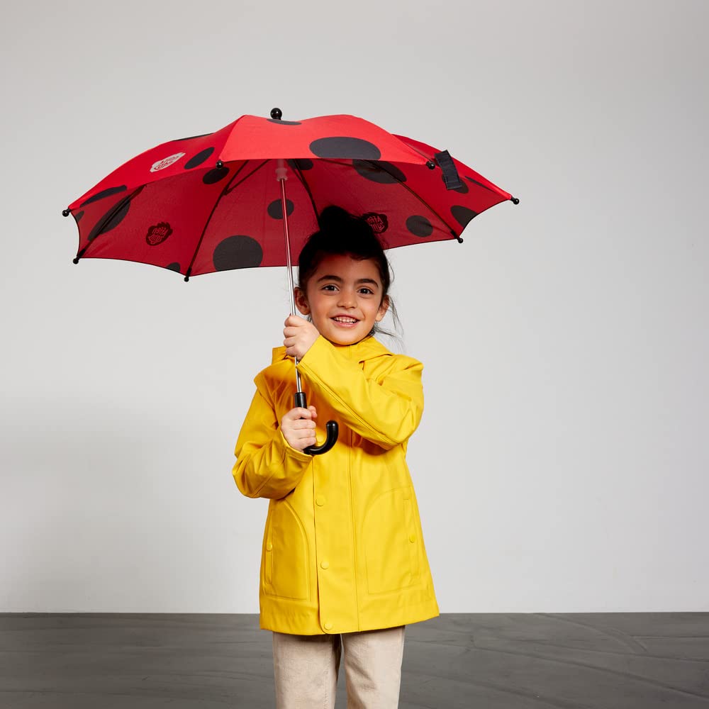 affenzahn-afz-umb-001-009-kinder-regenschirm-marienk-fer-rot-schwarz image 7