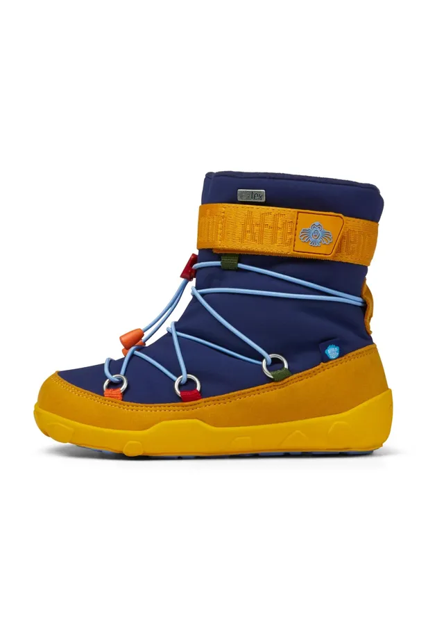 affenzahn-vegan-snowy-snow-boot-tex-berry-rot-flamingo image 1