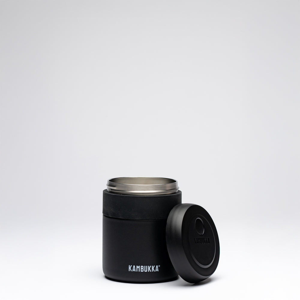 kambukka-bora-lunchbox-matte-black image 2