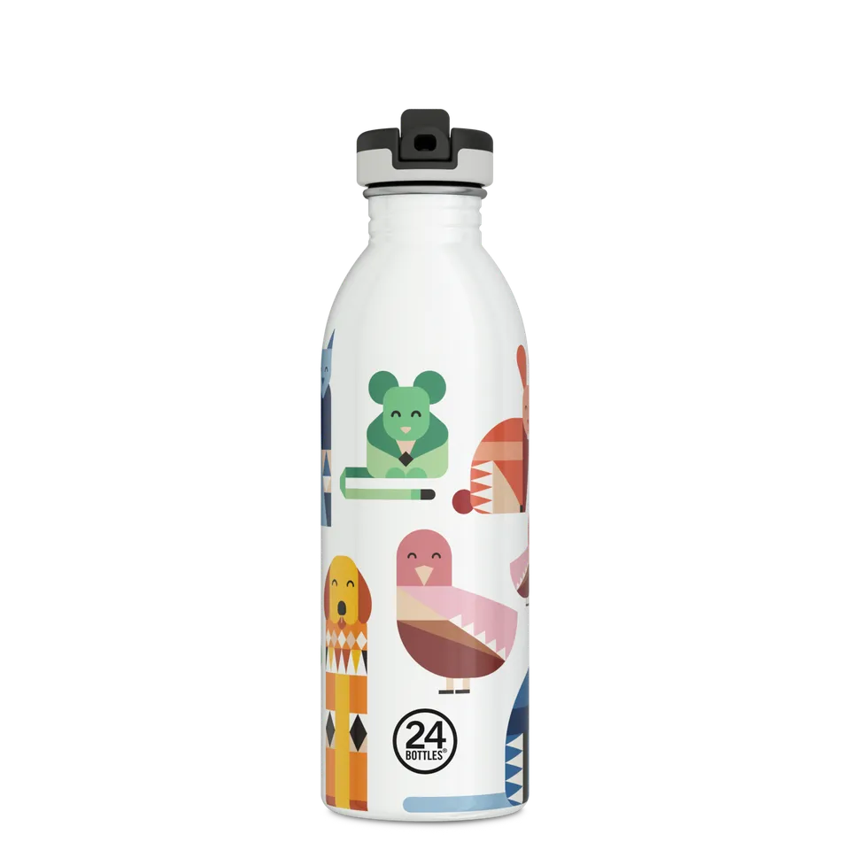 24bottles-kids-bottle-best-friends-kinder-trinkflasche-500-ml-mit-strohhalm image 1