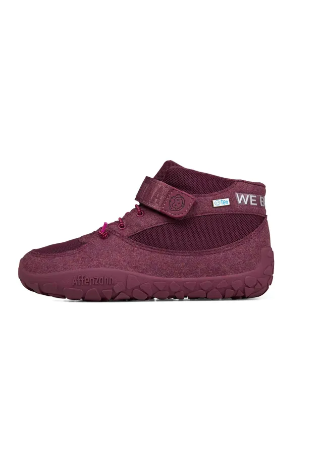 affenzahn-winter-boot-wool-comfy-wintersneaker-wolle-dreamer-beerenrot-beere-gr- image 1