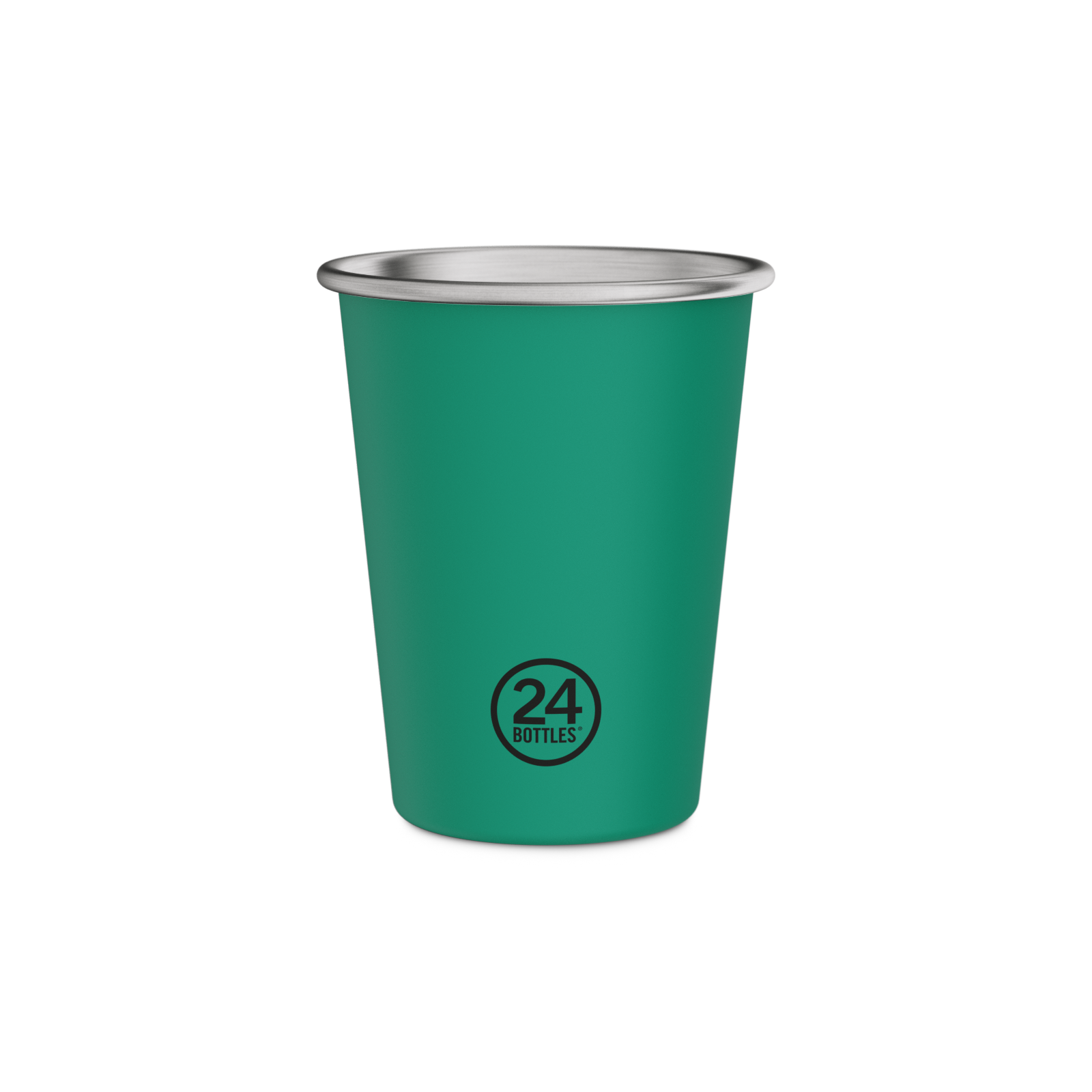 24bottles-reactive-party-cups-edelstahlbecher-yellow-green-2er-set image 3