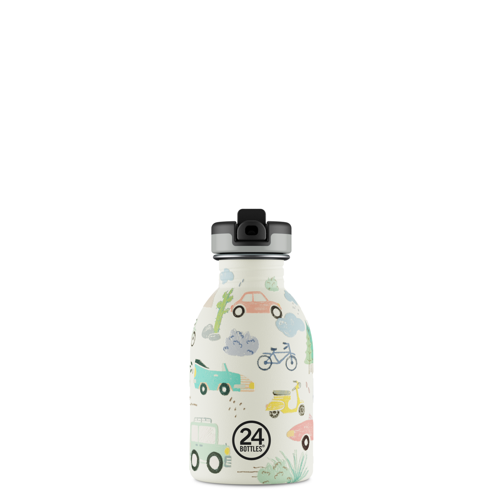 24bottles-kids-bottle-adventure-friends-250-ml-auslaufsichere-kinderflasche image 1