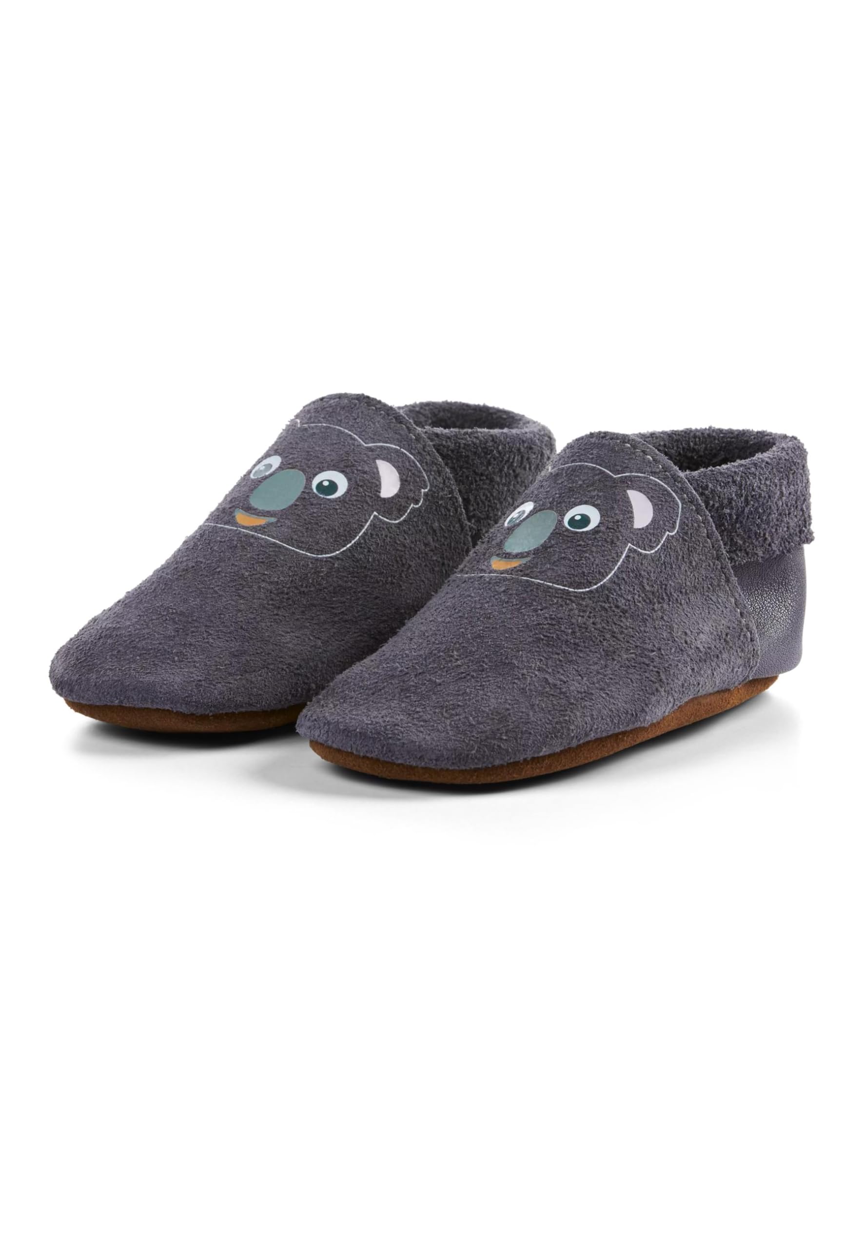 affenzahn-crawly-krabbelschuh-leder-lauflernschuh-mit-klettverschluss-3 image 2