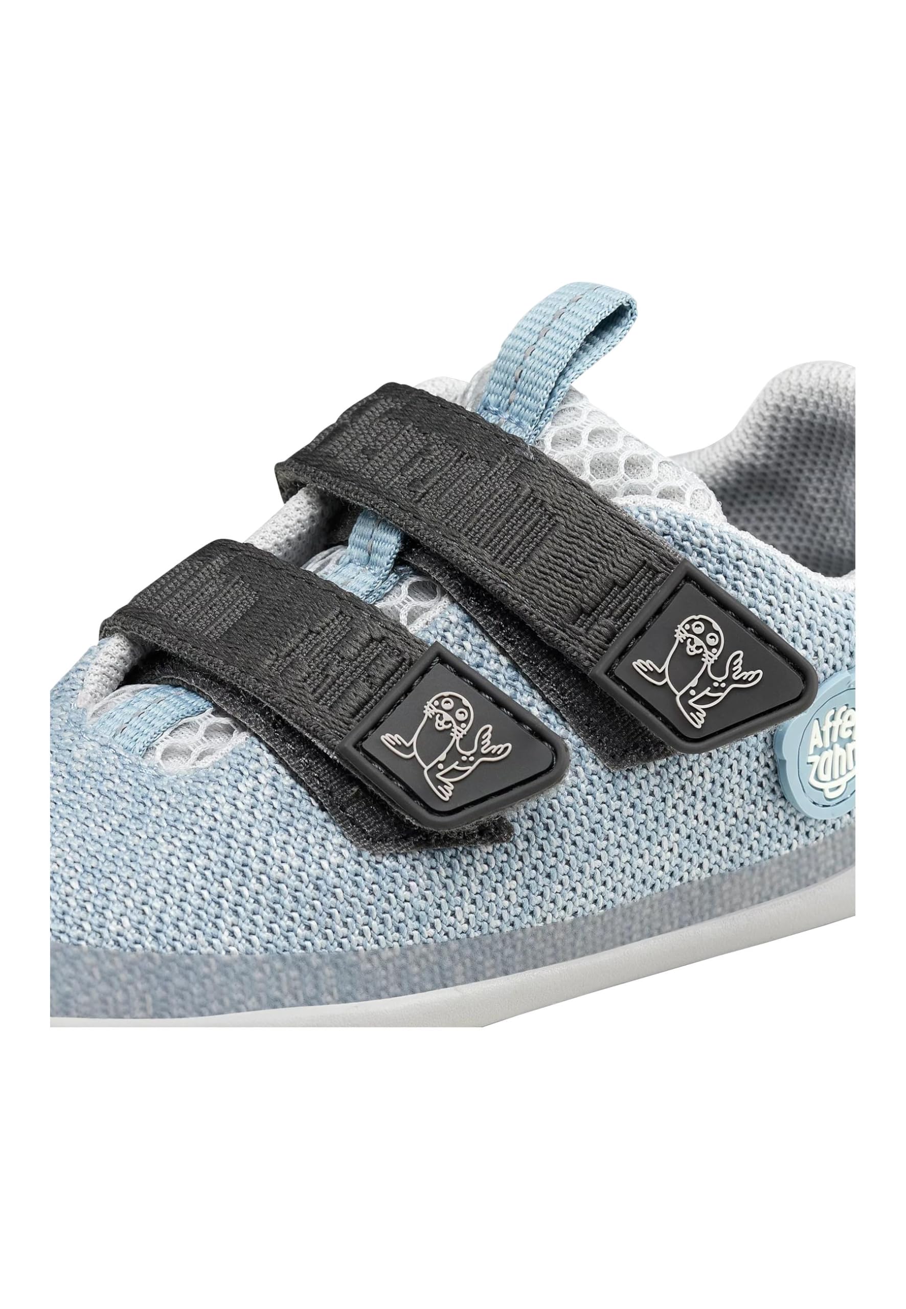 affenzahn-barfu-schuh-knit-happy-robbe-hellblau-vegan-klett-gr-21-32 image 8