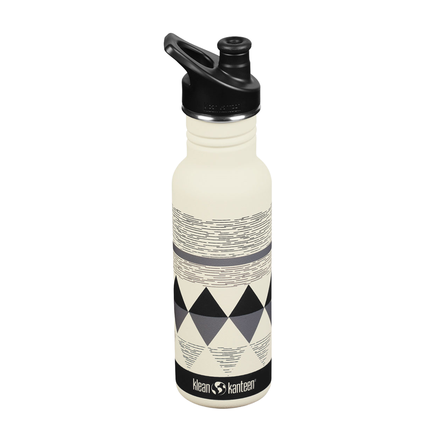 klean-kanteen-classic-edelstahl-trinkflasche-532-ml-mit-sport-cap image 1