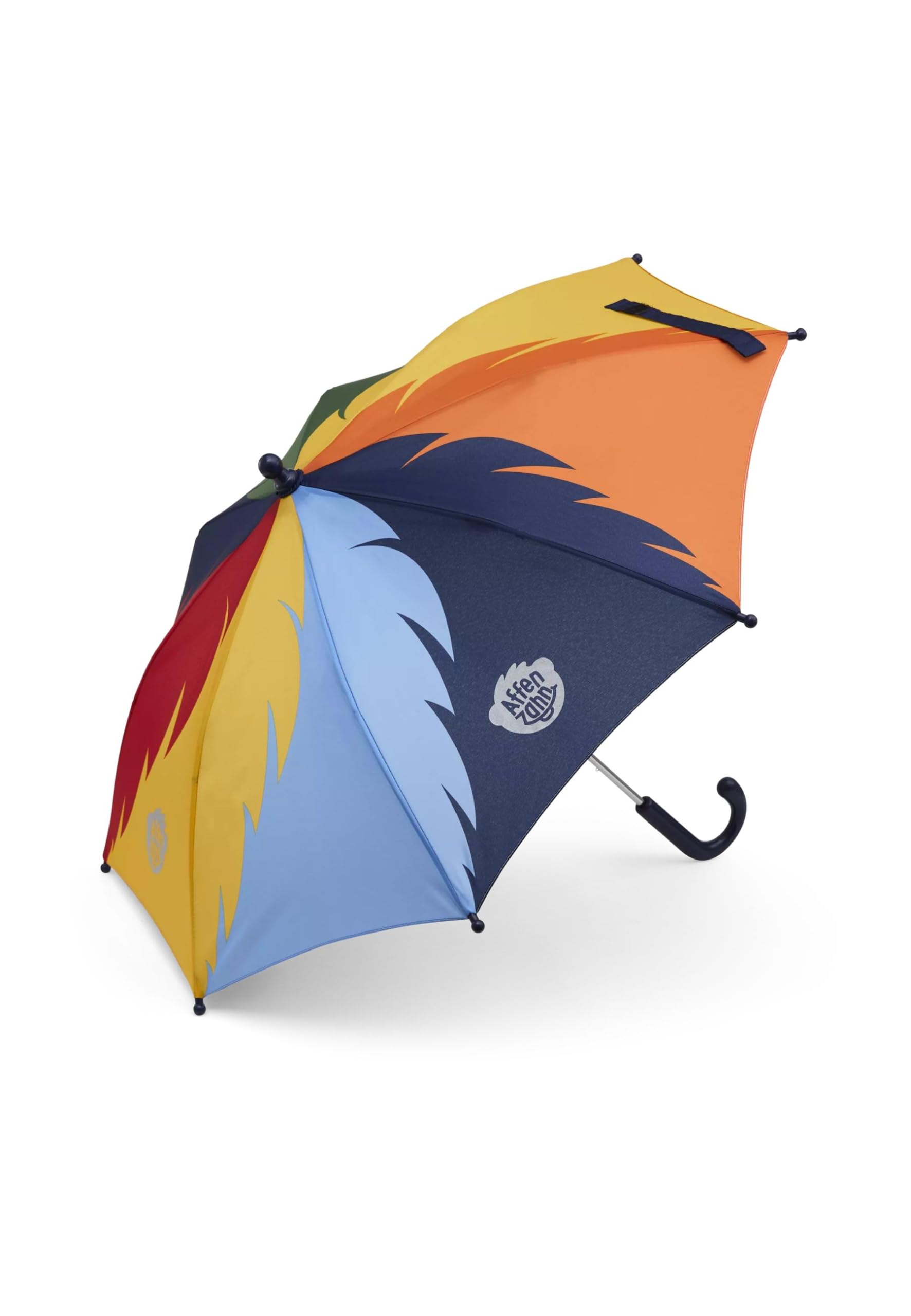 affenzahn-kleiner-freund-tukan-kinder-regenschirm-bunt image 1