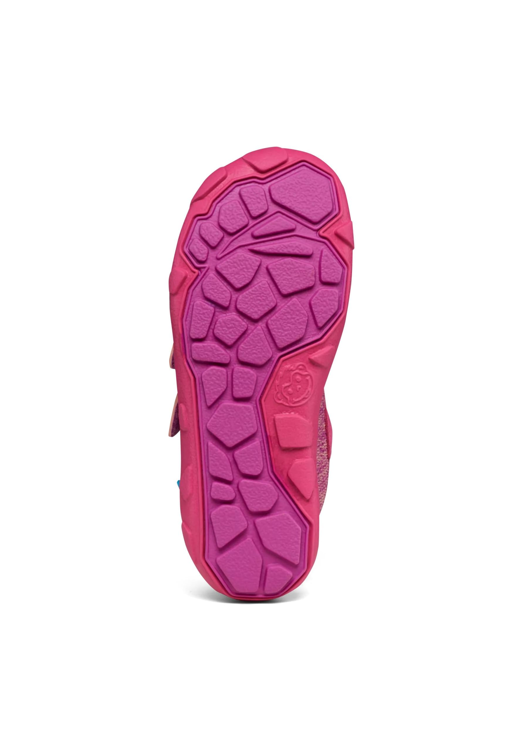 affenzahn-low-boot-knit-happy-bergangsschuh-flamingo-pink-wasserdicht-gr-21-32 image 8