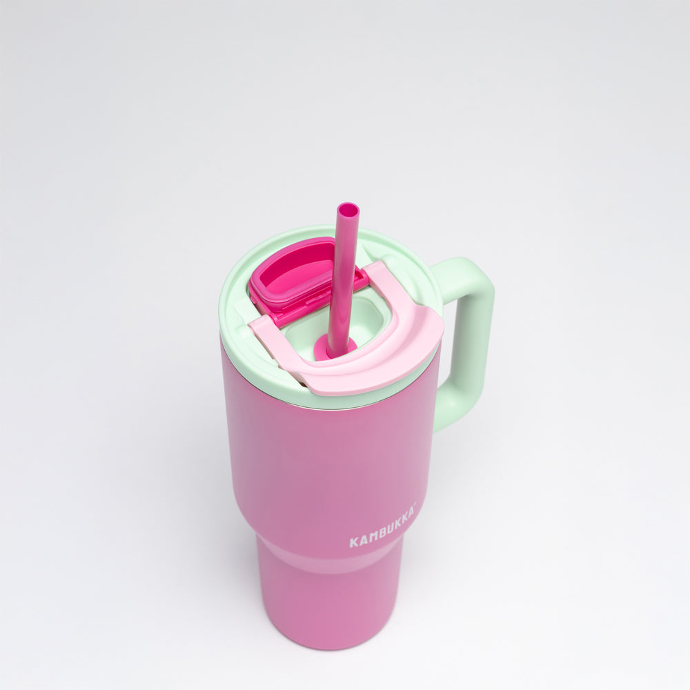 kambukka-rio-tumbler-950-ml-mit-strohhalm-bubblegum-mint image 3