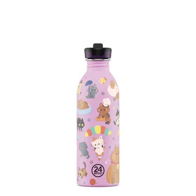 24bottles-kids-bottle-meow-friends-500-ml image 1