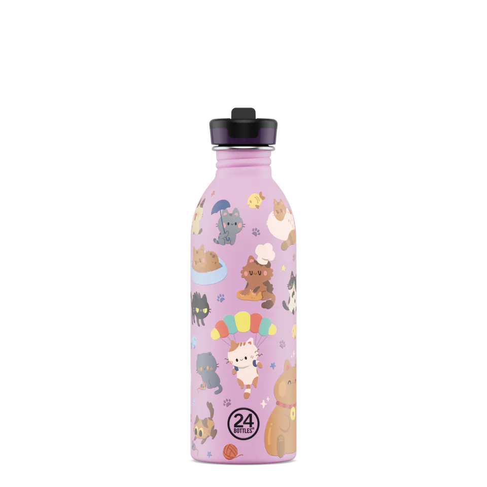 24bottles-kids-bottle-meow-friends-500-ml image 1