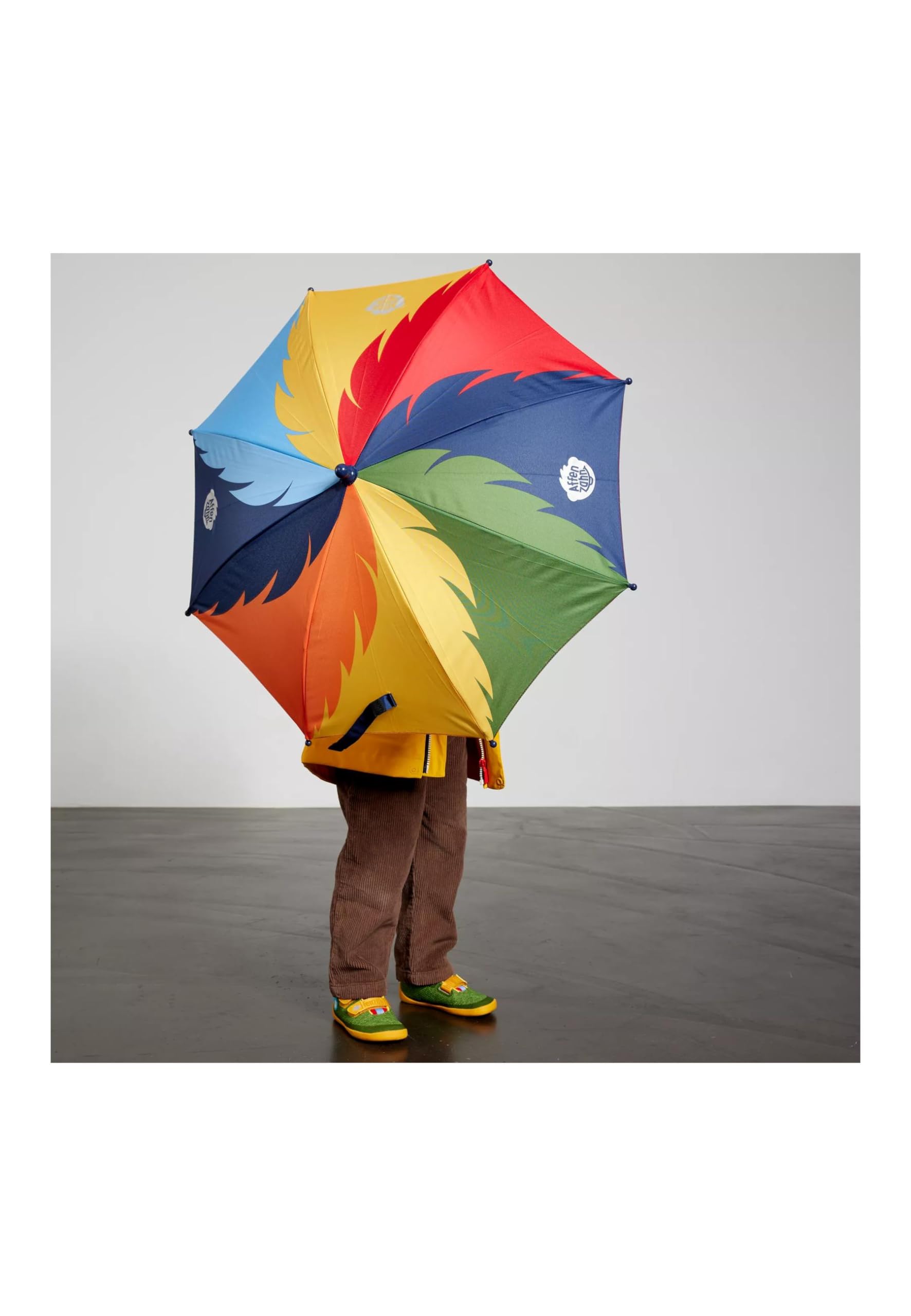 affenzahn-kleiner-freund-tukan-kinder-regenschirm-bunt image 4