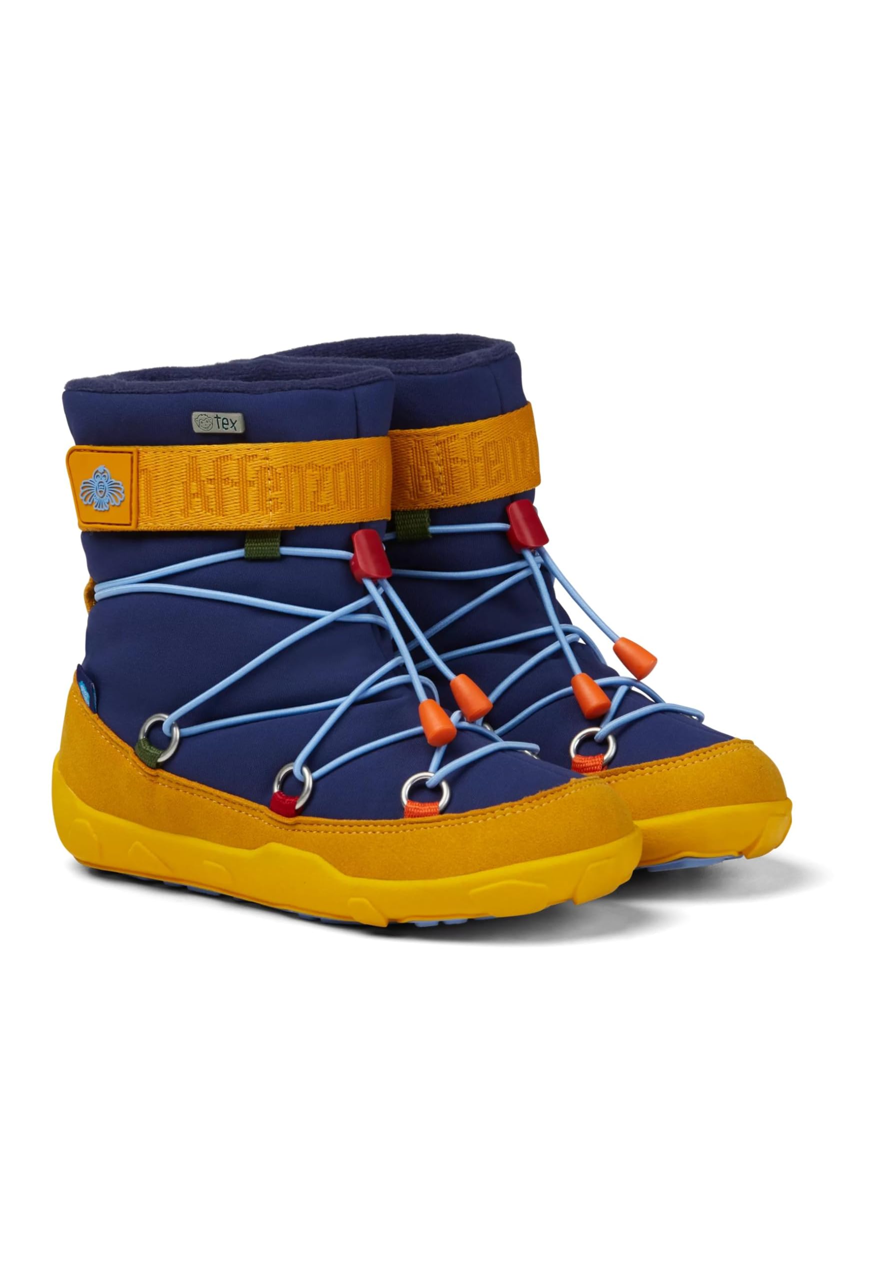 affenzahn-vegan-snowy-snow-boot-tex-berry-rot-flamingo image 4
