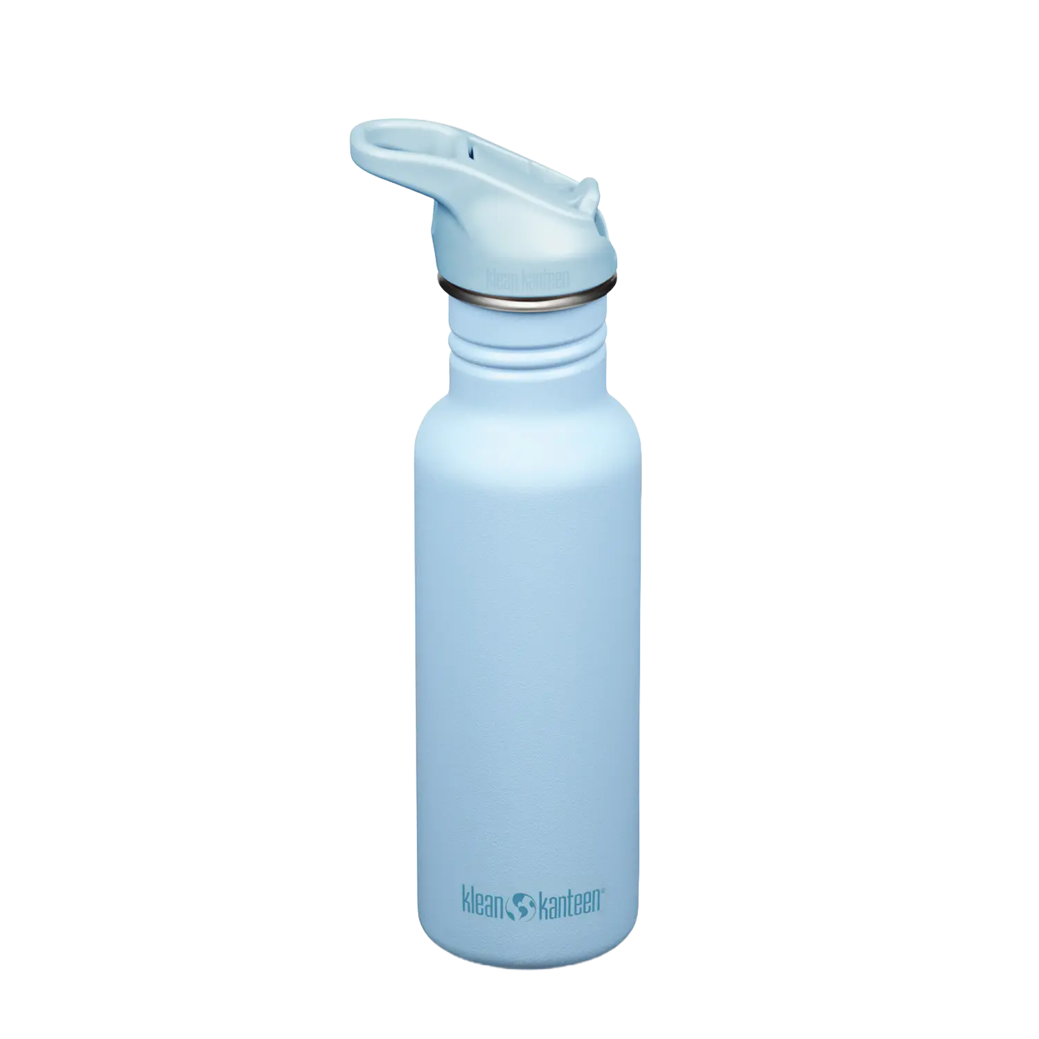 klean-kanteen-classic-edelstahl-trinkflasche-532-ml-mit-flip-sport-cap image 1
