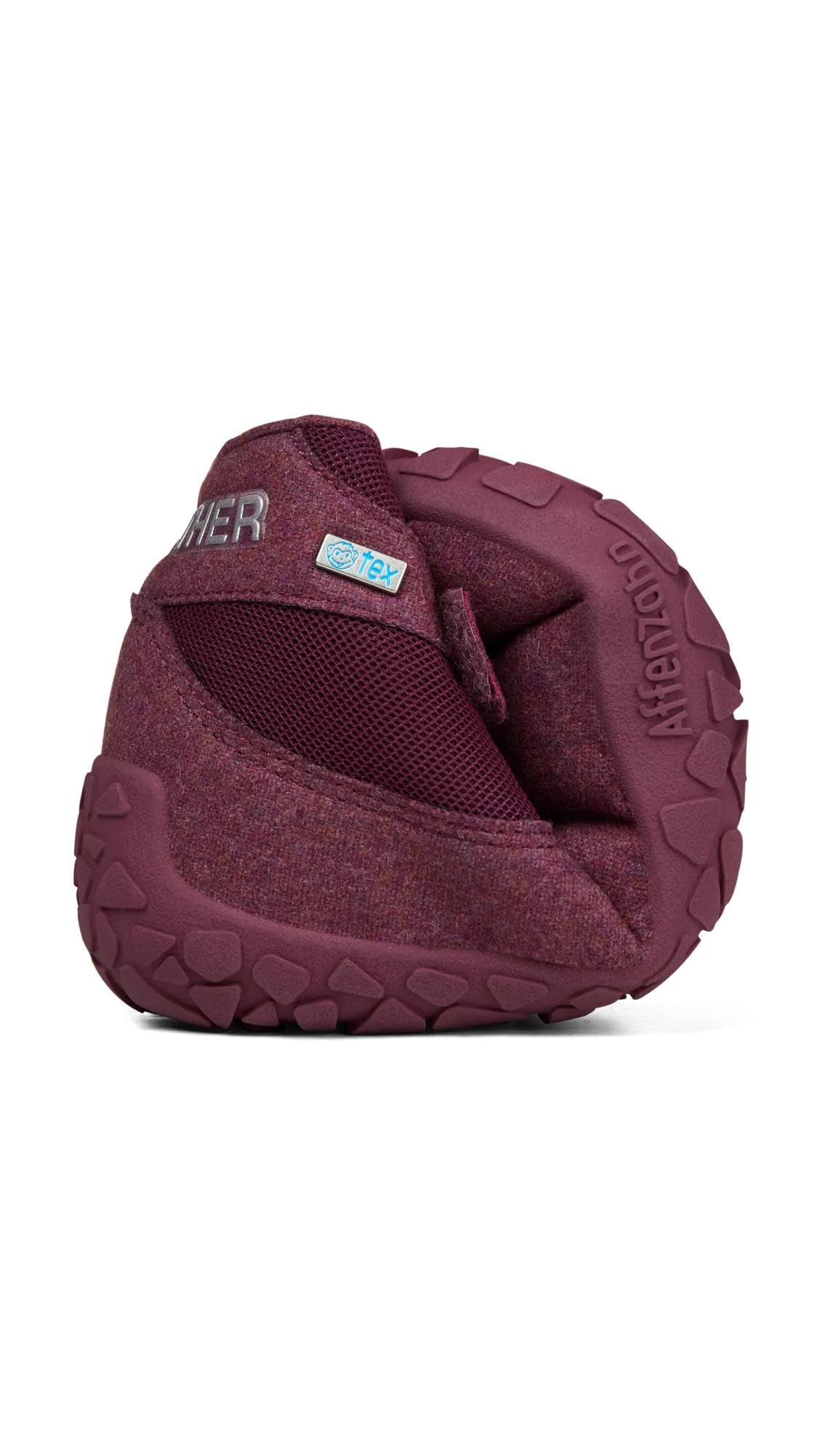 affenzahn-winter-boot-wool-comfy-wintersneaker-wolle-dreamer-beerenrot-beere-gr- image 8