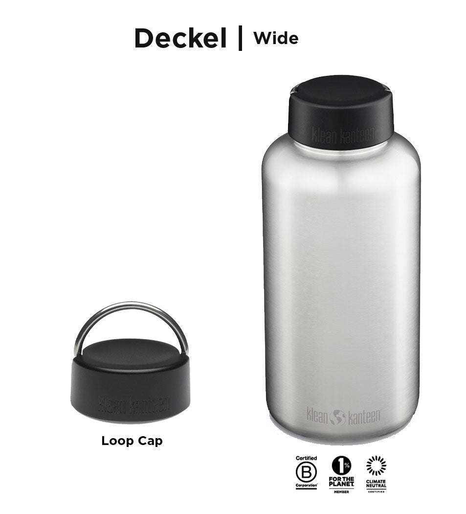 klean-kanteen-wide-1900ml-edelstahl-trinkflasche-mit-wide-loop-cap image 7