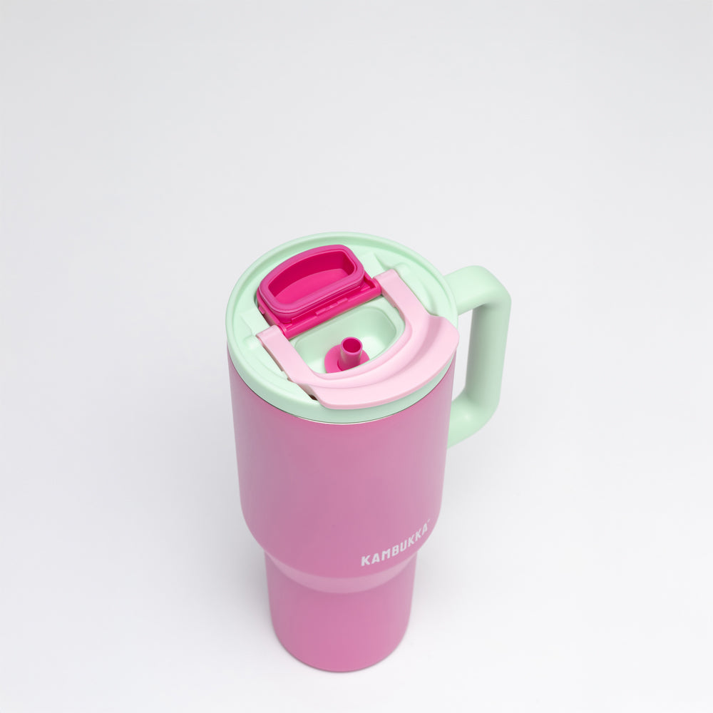 kambukka-rio-tumbler-950-ml-mit-strohhalm-bubblegum-mint image 7