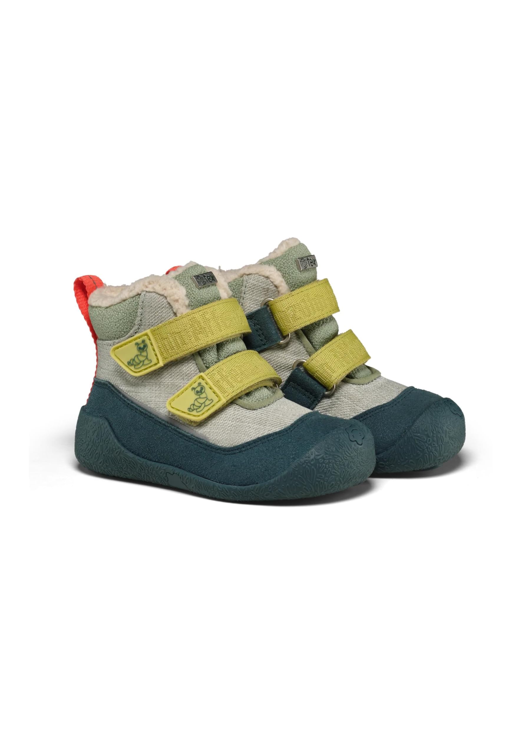 affenzahn-lauflerner-winterstiefel-vegan-snuggy-raupe-gr-n-gr-19-25 image 3