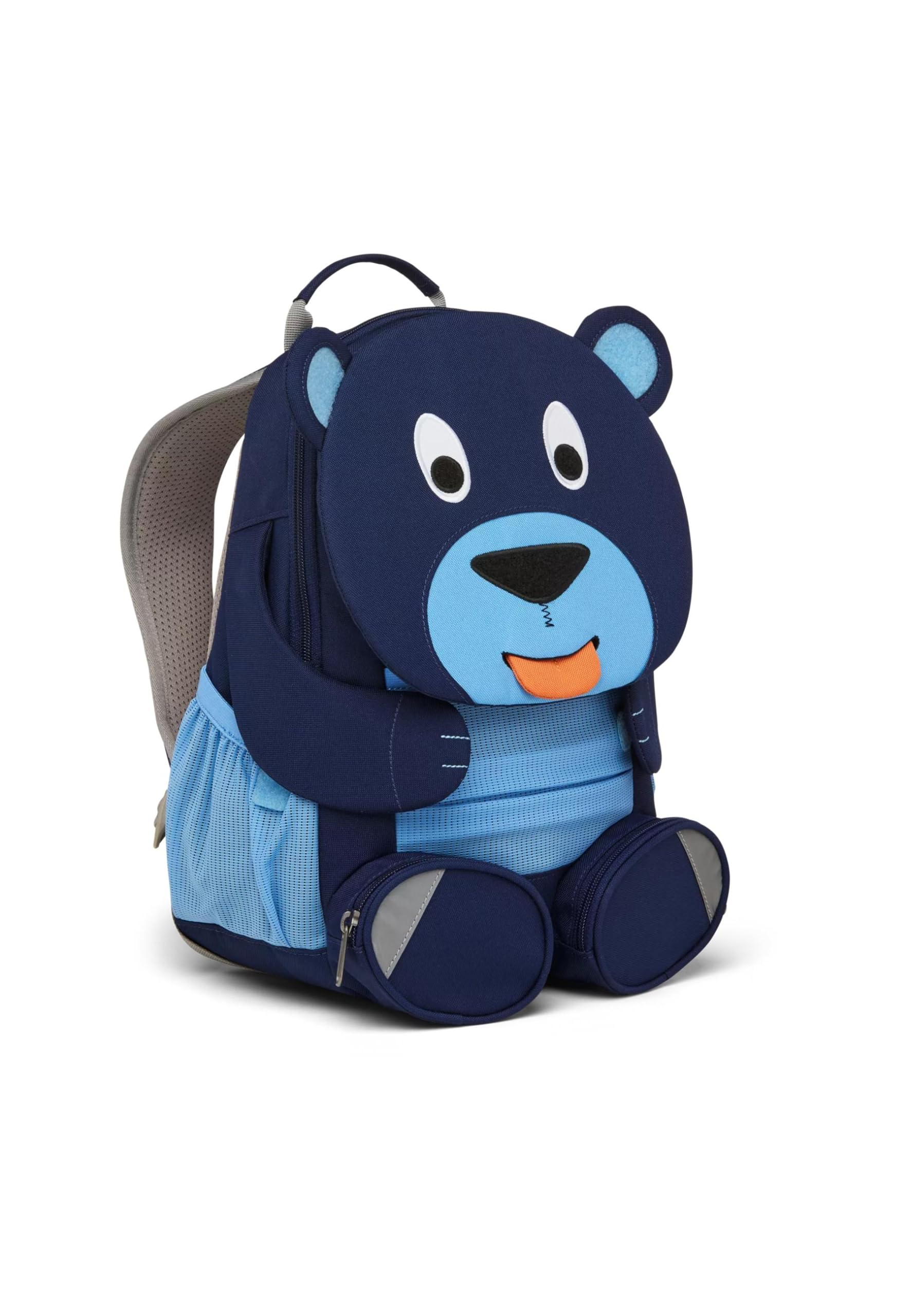 affenzahn-gro-er-freund-kinderrucksack-b-r-blau image 3