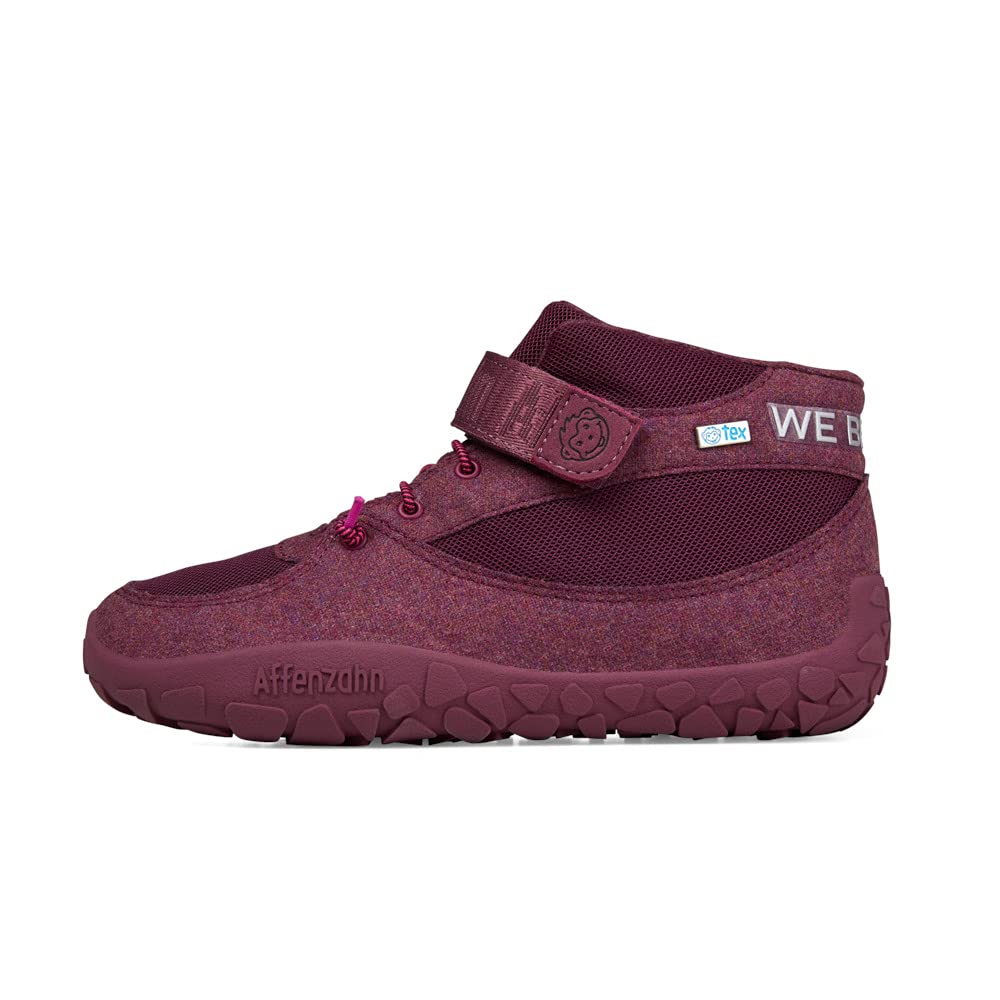 affenzahn-wintersneaker-wolle-dreamer-wasserdicht-beerenrot-gr-en-31-37 image 7