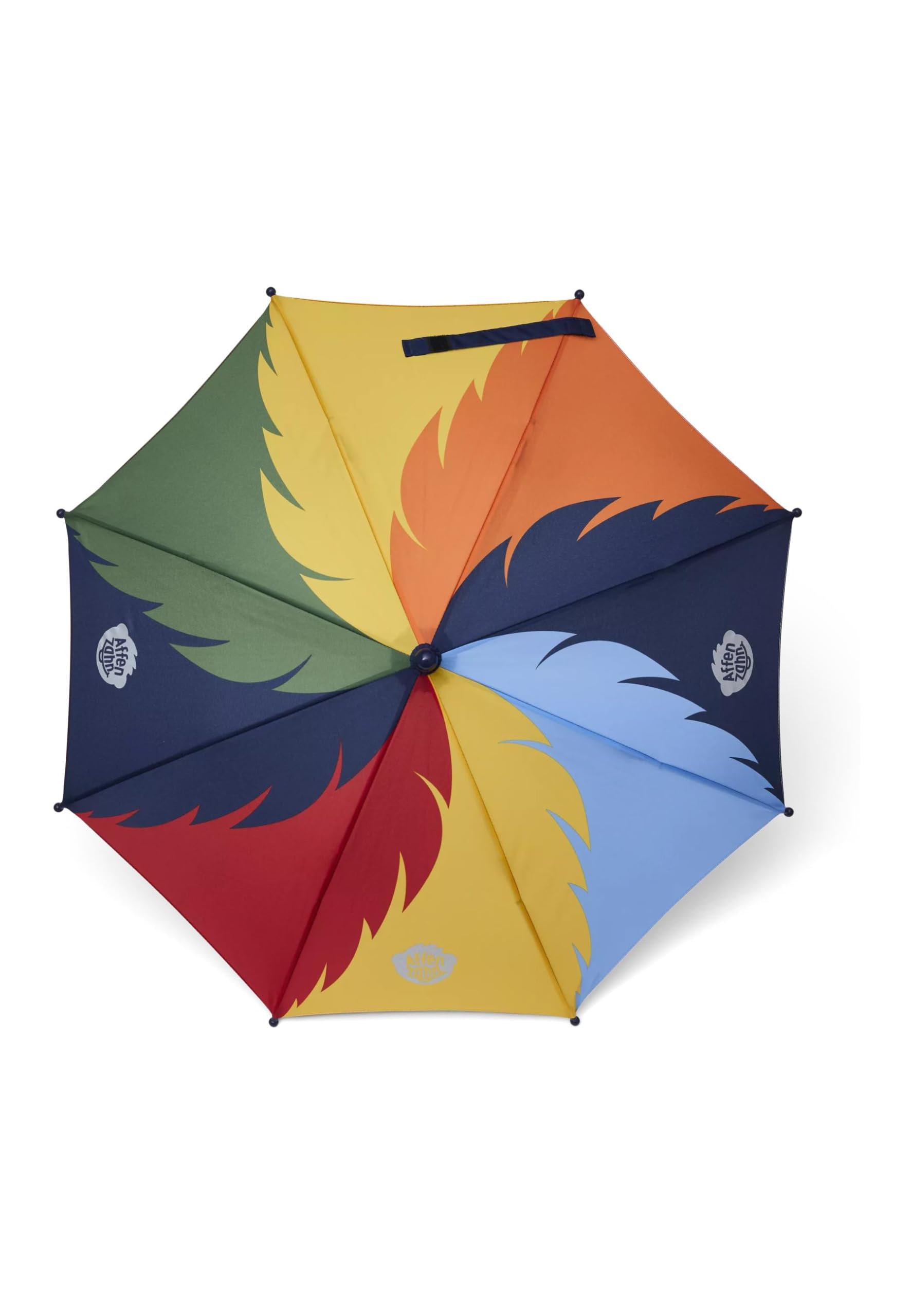 affenzahn-kleiner-freund-tukan-kinder-regenschirm-bunt image 2