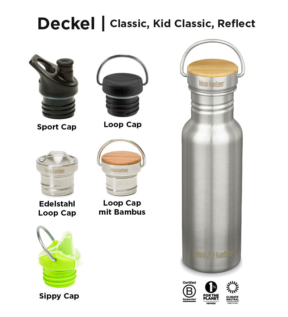 klean-kanteen-reflect-800ml-edelstahl-trinkflasche-mit-bambus-schraubverschluss image 3