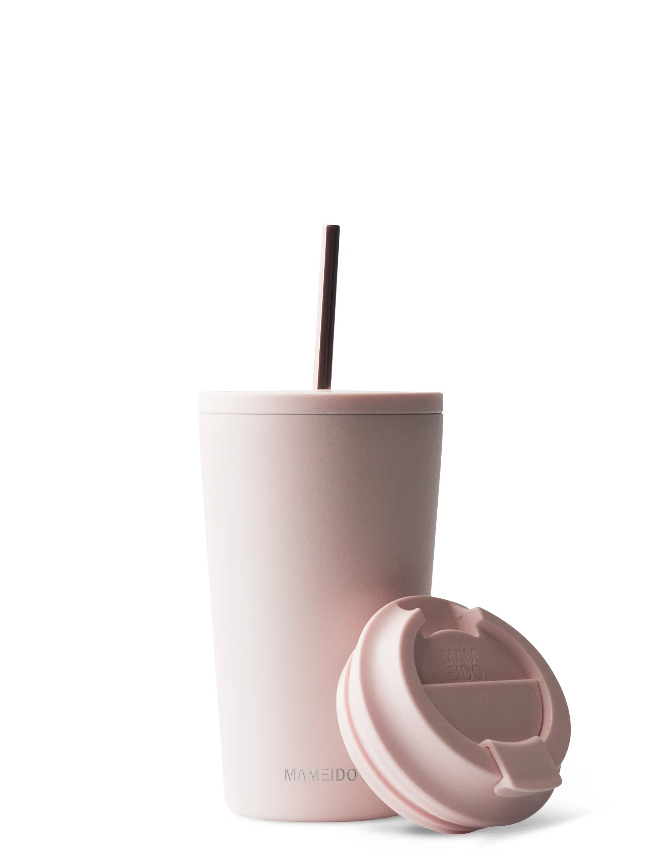 mameido-thermobecher-mit-strohhalm-edelstahl-mit-2-deckeln-flip-strohhalm image 2