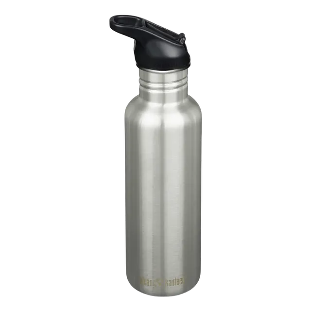klean-kanteen-classic-800-ml-edelstahl-trinkflasche-mit-flip-sport-cap image 1