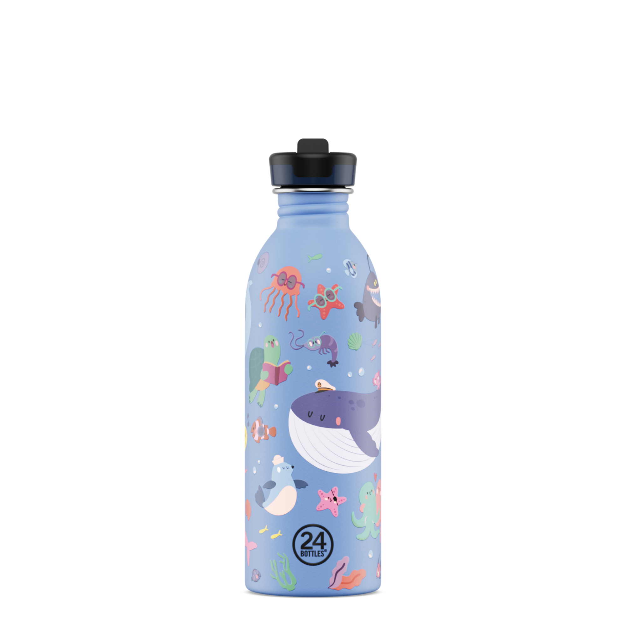 24bottles-kids-bottle-trinkflasche-ocean-friends-500-ml image 1