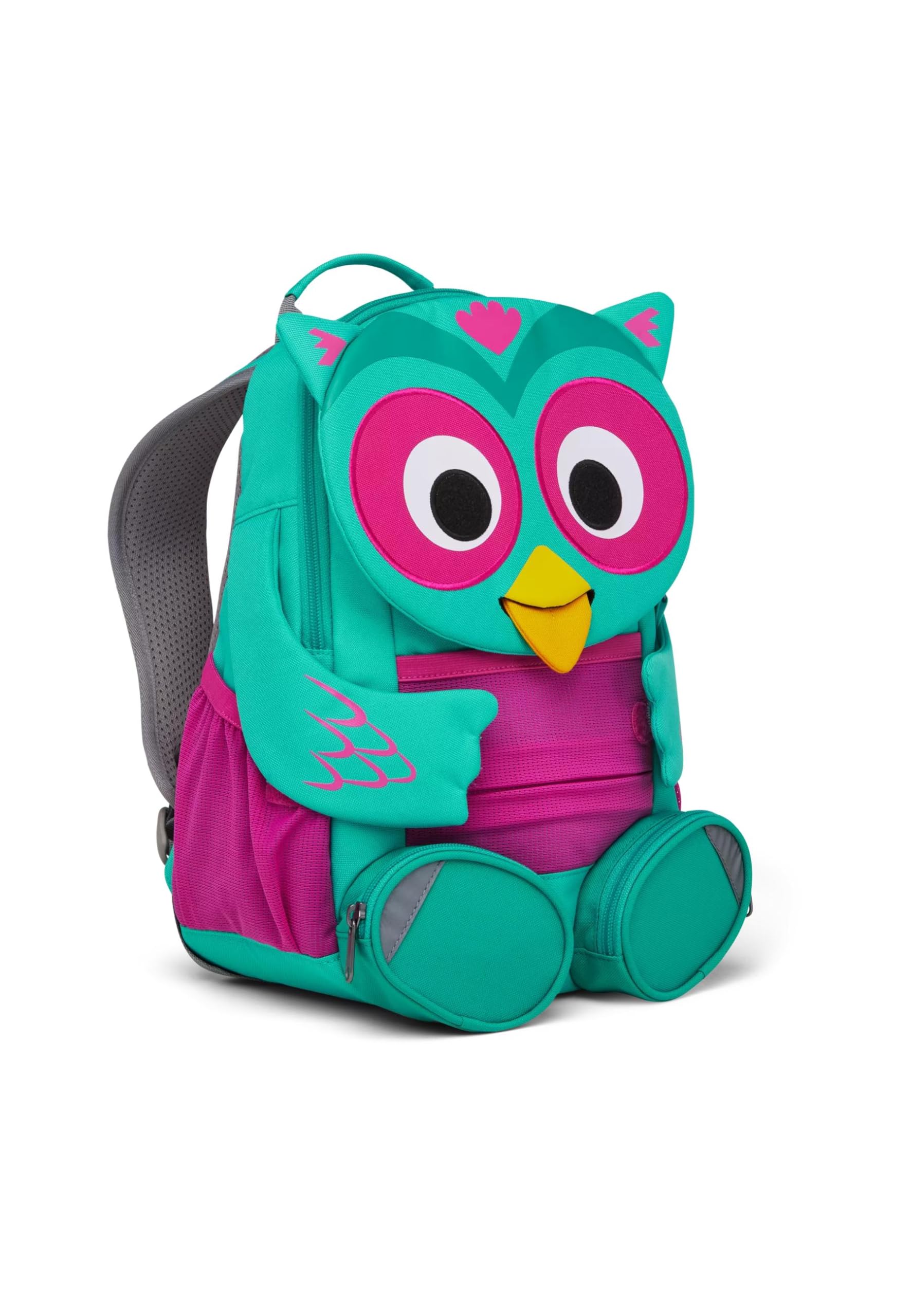 affenzahn-gro-er-freund-kinderrucksack-eule-t-rkis image 3