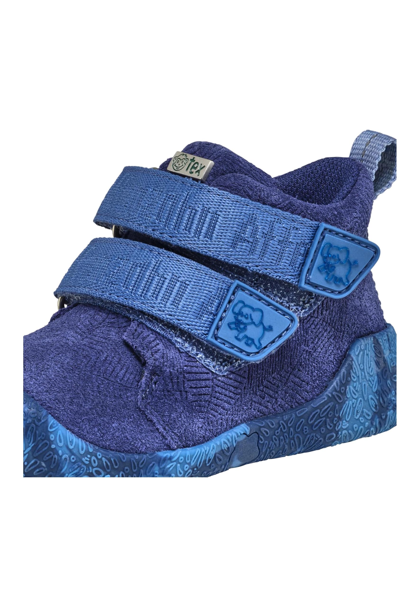 affenzahn-leder-talky-lauflern-bergangsschuh-elefant-blau-gr-e-19-25 image 7