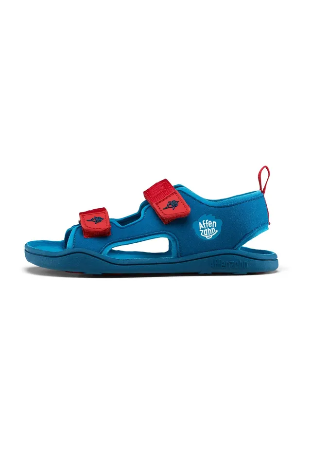 affenzahn-sandale-vegan-airy-hai-blau-kindersandale-sommer image 1