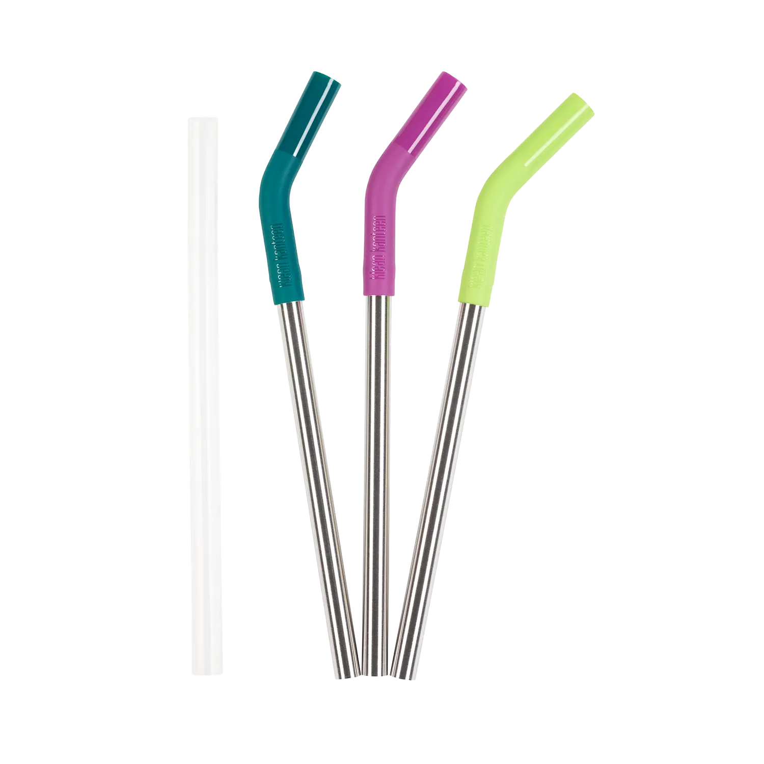 klean-kanteen-edelstahl-trinkhalme-10mm-3er-set-mit-silikon-mundst-ck image 1