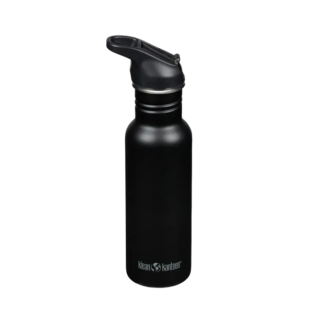 klean-kanteen-classic-trinkflasche-edelstahl-532ml-mit-flip-sport-cap image 1