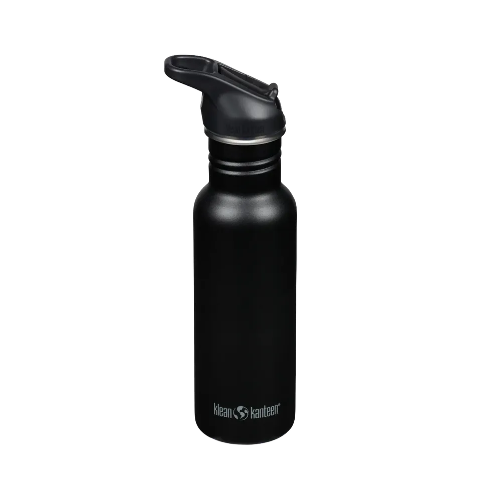 klean-kanteen-classic-trinkflasche-edelstahl-532ml-mit-flip-sport-cap image 1