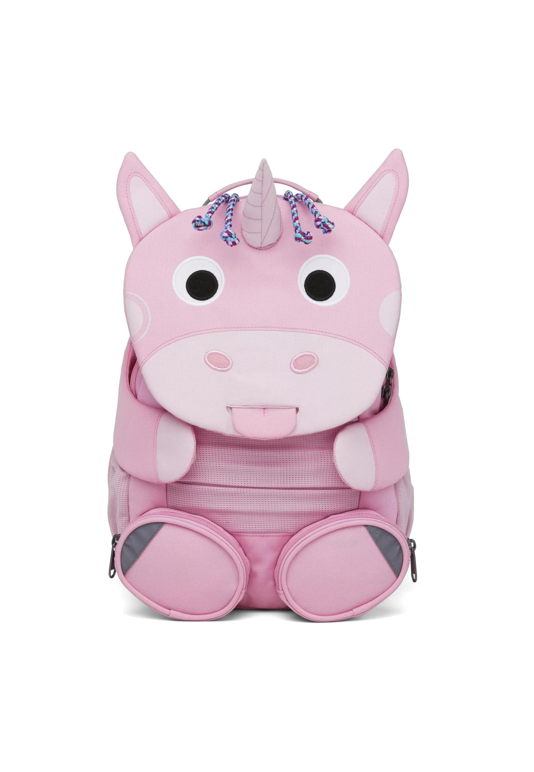 affenzahn-gro-er-freund-kindergartenrucksack-einhorn-rosa-8l image 1