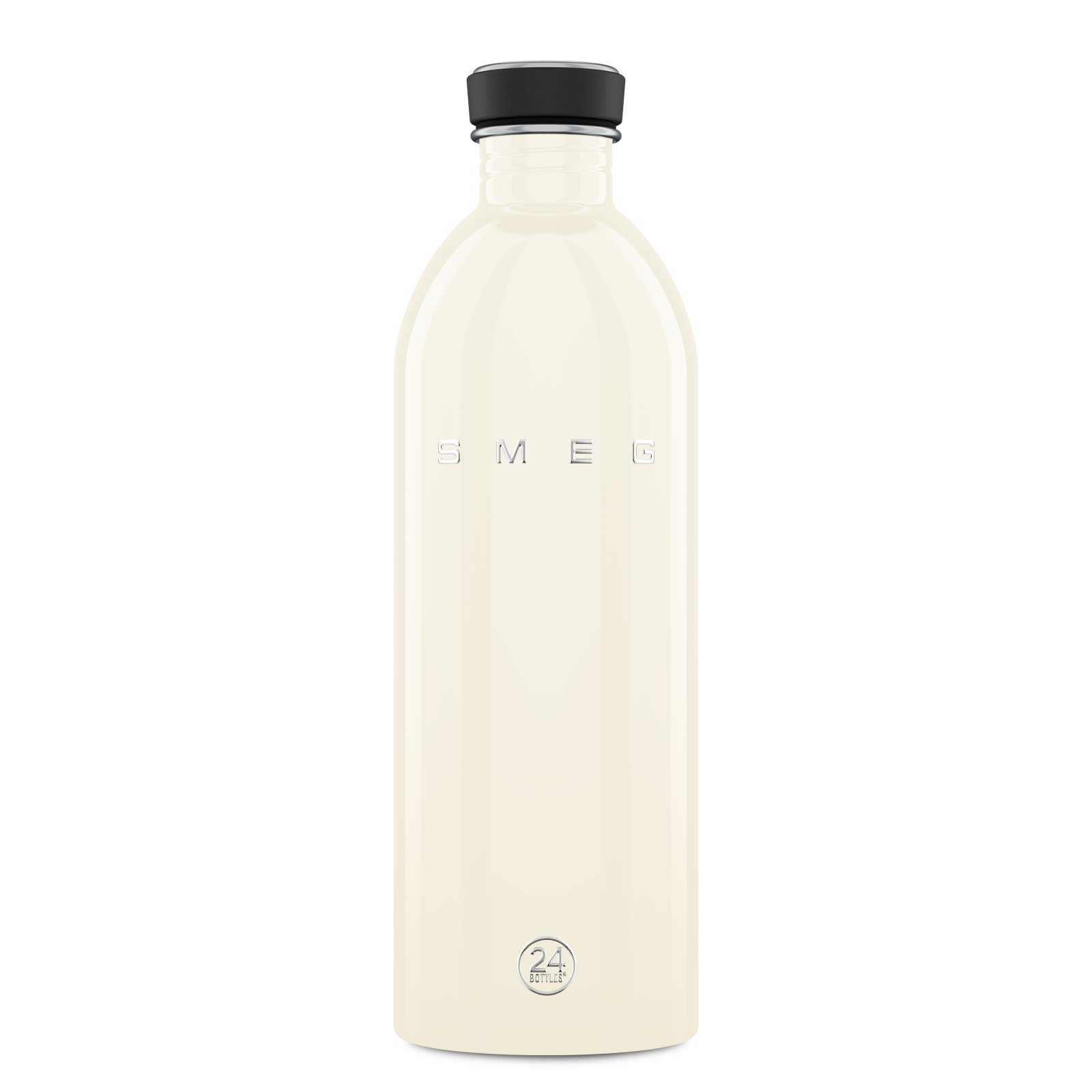 24bottles-urban-bottle-smeg-x-24bottles-cream-trinkflasche-1000-ml image 1
