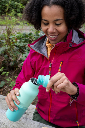klean-kanteen-rise-classic-edelstahl-isolierflasche-592ml-arch-loop-cap image 4