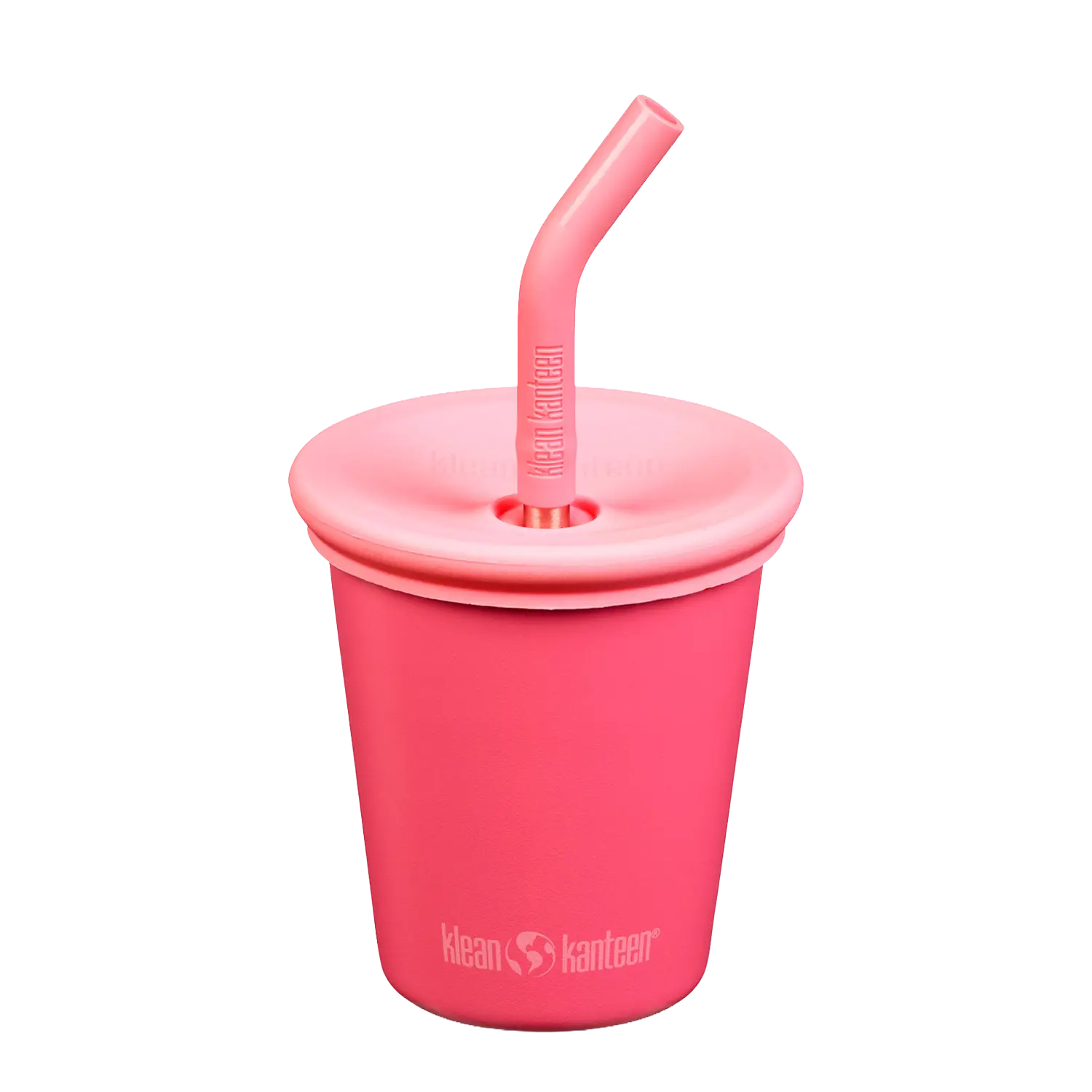 klean-kanteen-kid-cup-edelstahl-trinkbecher-296-ml-mit-deckel-und-trinkhalm image 1