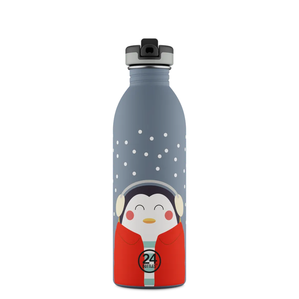 24bottles-kids-bottle-happy-penguin-500-ml image 1
