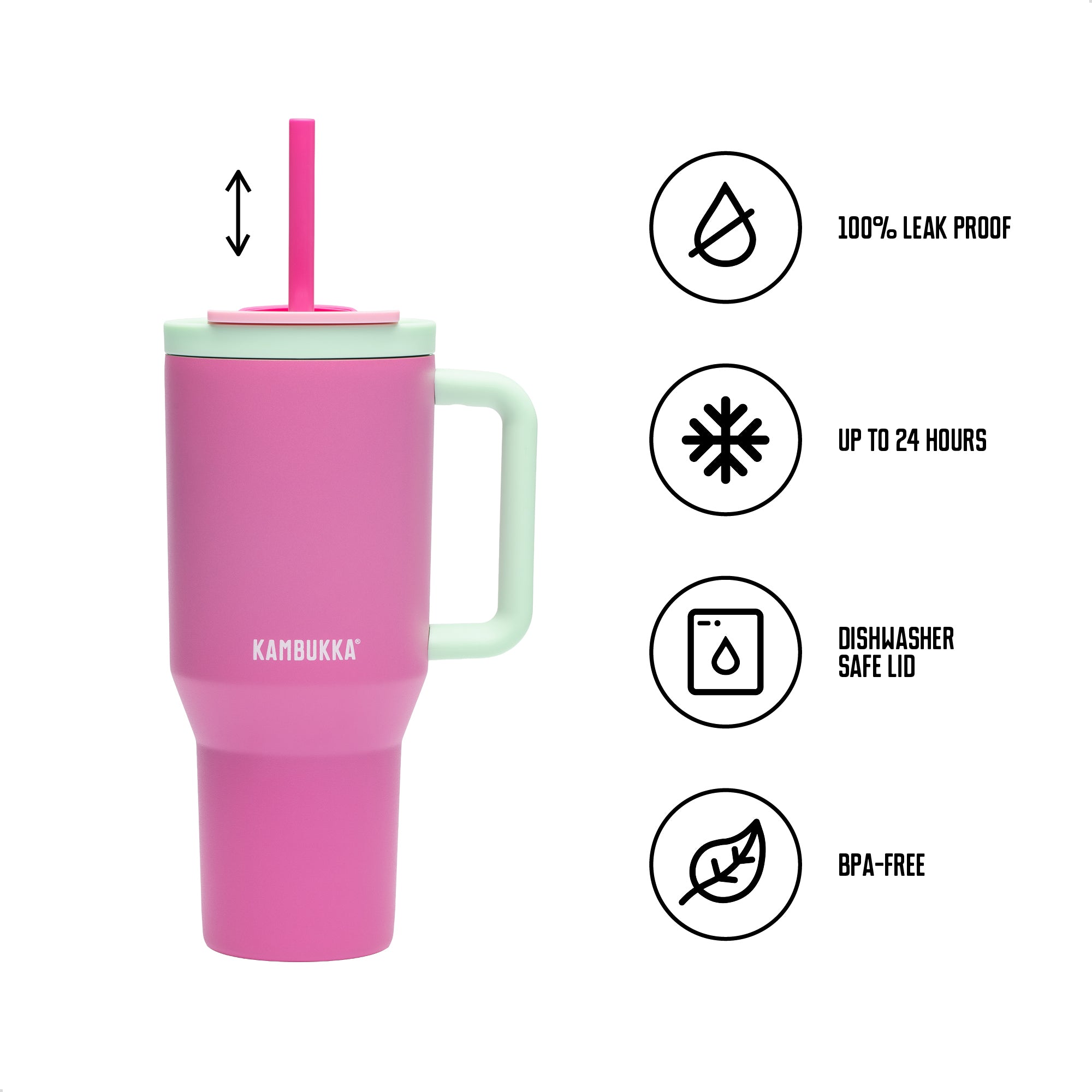 kambukka-rio-tumbler-950-ml-mit-strohhalm-bubblegum-mint image 8
