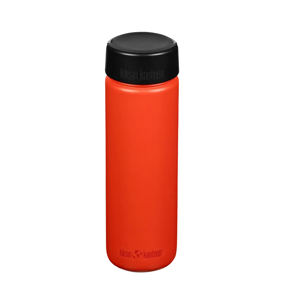 klean-kanteen-wide-800ml-edelstahl-trinkflasche-mit-wide-loop-cap image 1