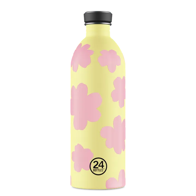 24bottles-urban-bottle-daydreaming-yellow-trinkflasche-1000-ml image 1