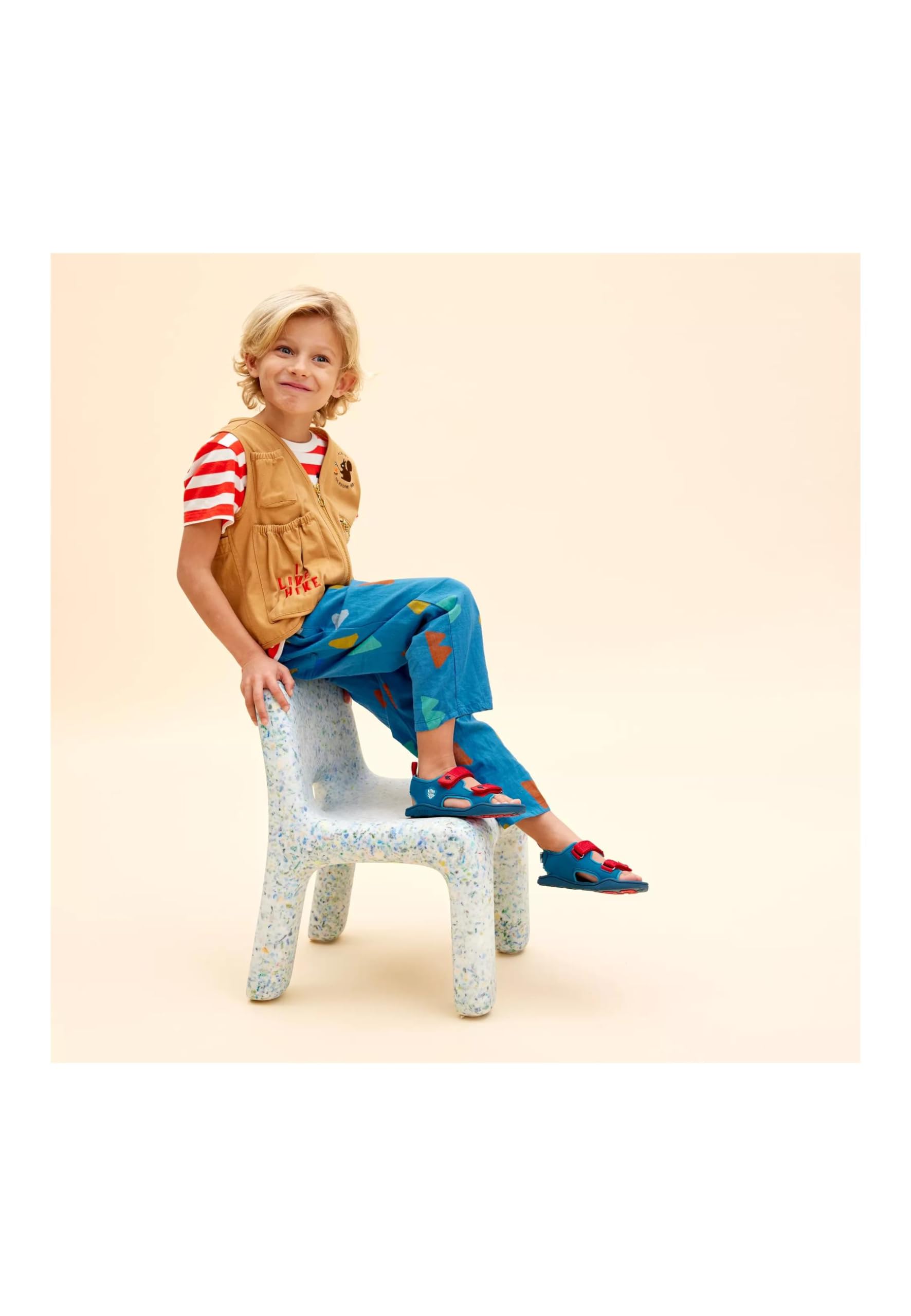 affenzahn-sandale-vegan-airy-hai-blau-kindersandale-sommer image 2