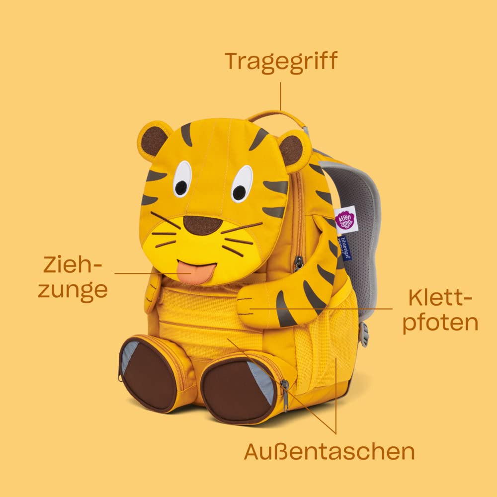affenzahn-gro-er-freund-kindergartenrucksack-f-r-3-5-jahre-braun image 2