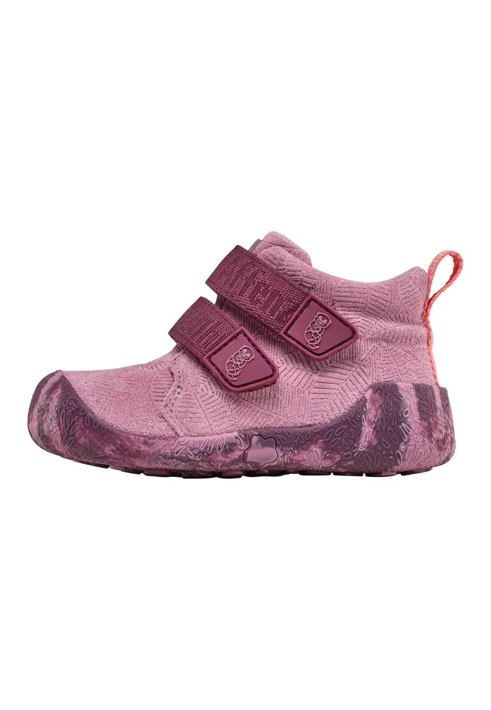 affenzahn-lauflerner-bergangsschuh-leder-talky-otter-rosa-gr-19-25 image 1