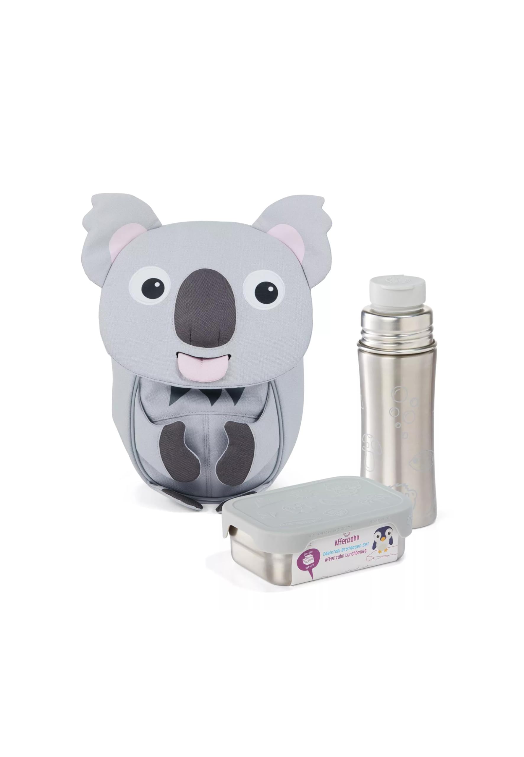 affenzahn-kleiner-freund-bundle-tiger-gelb-kita-rucksack-set-mit-trinkflasche-un image 6