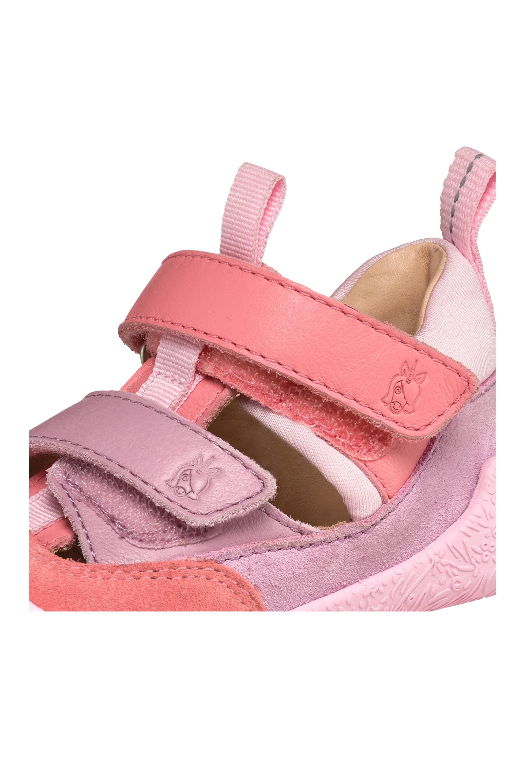 affenzahn-lauflerner-sandale-leder-freely-einhorn-rosa-gr-e-19-26 image 2