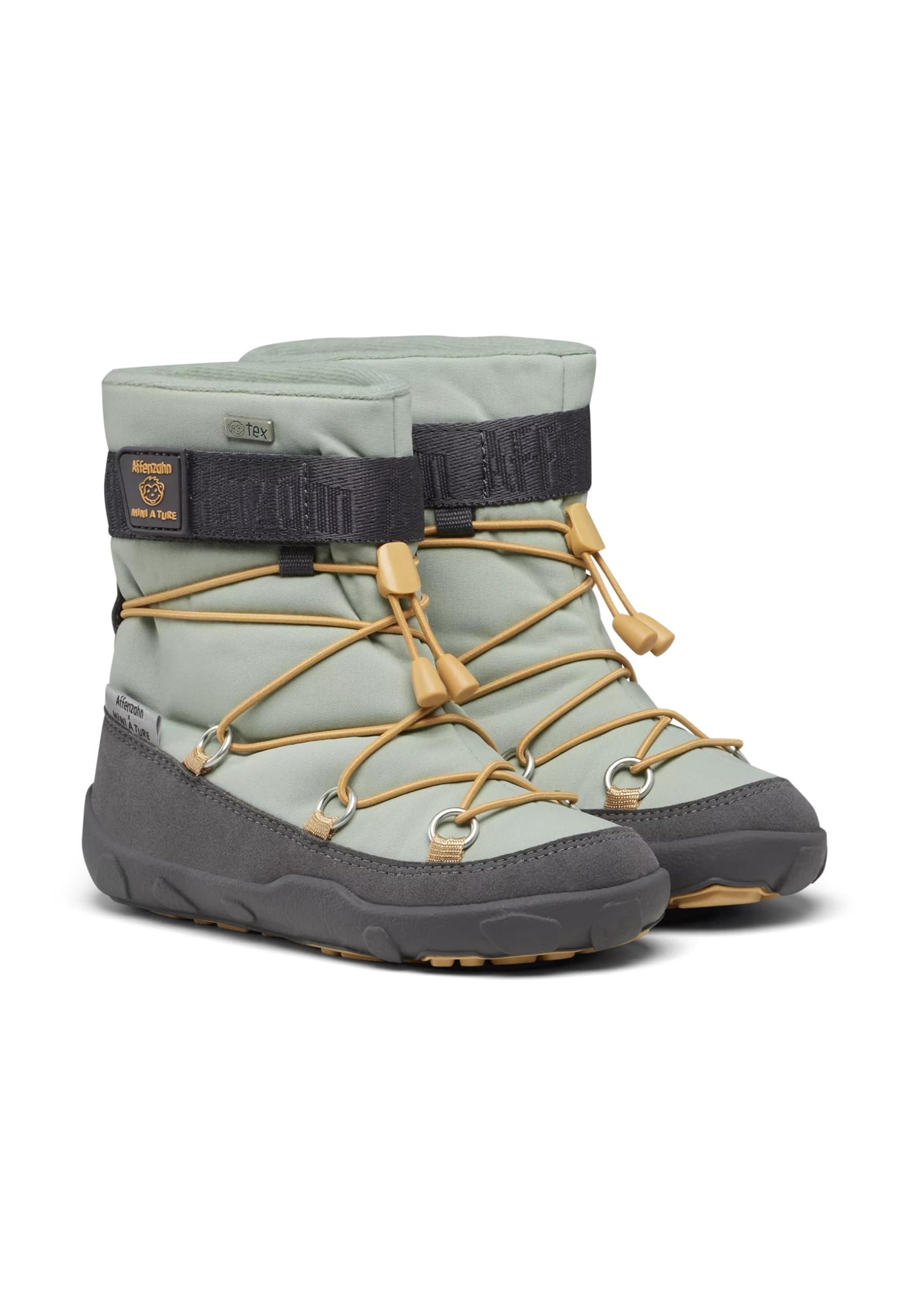 affenzahn-schneestiefel-vegan-snowy-gr-n-wasserdicht-gr-21-32 image 5